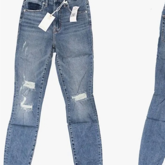 Good American Good Waist Released Hem Jeans - Picture 8 of 15